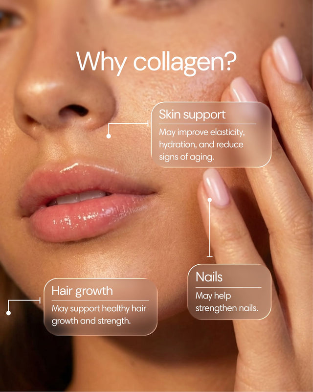 Clearly grass-fed collagen powder in a jar, showing the natural, health-boosting supplement with a focus on collagen benefits.
